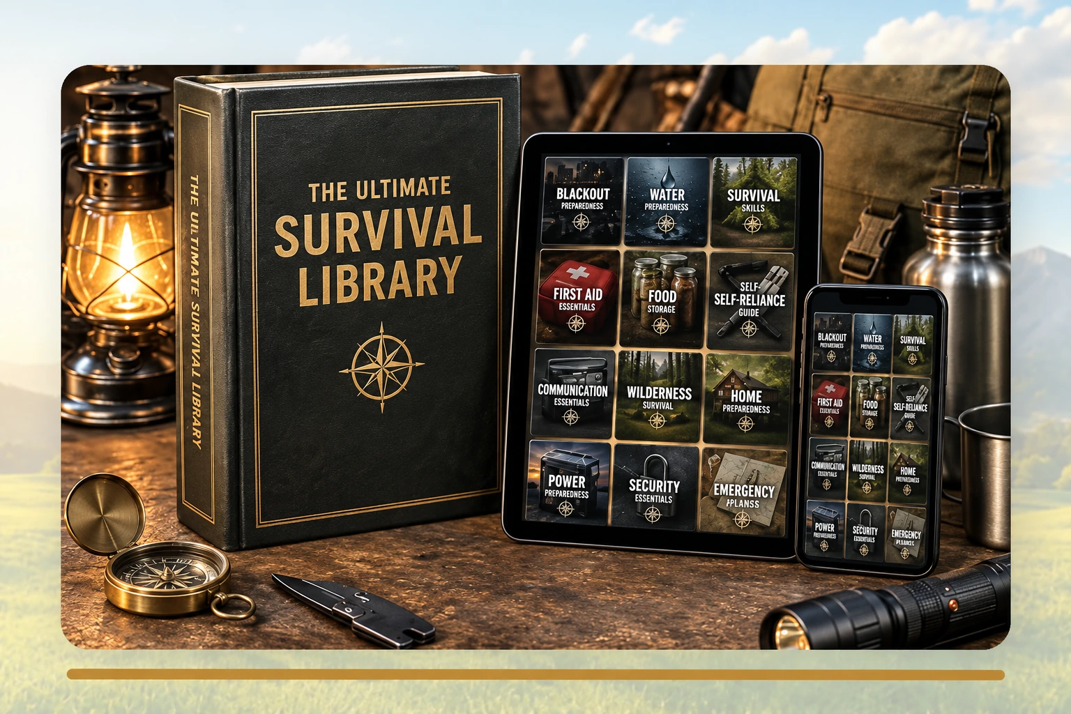 Ultimate Survival Library product artwork