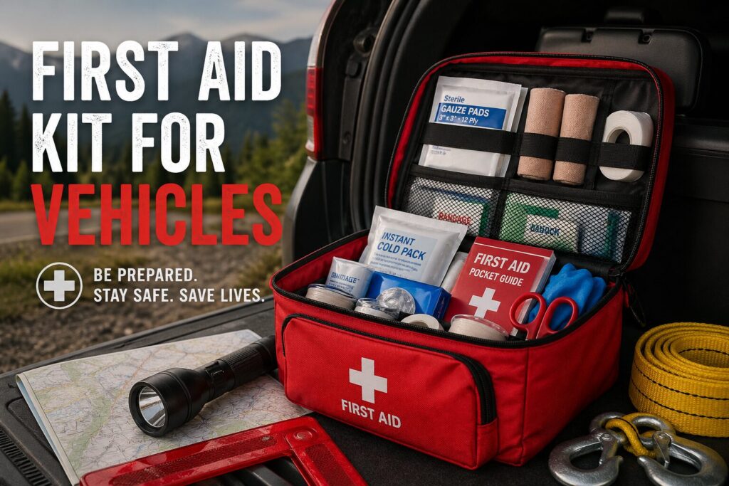 First Aid Kit for Vehicles