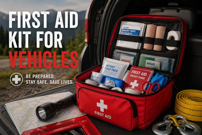 First Aid Kit for Vehicles