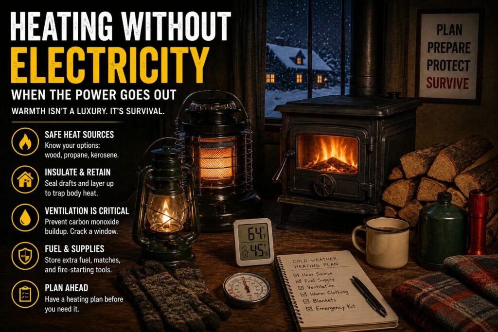 Heating Without Electricity