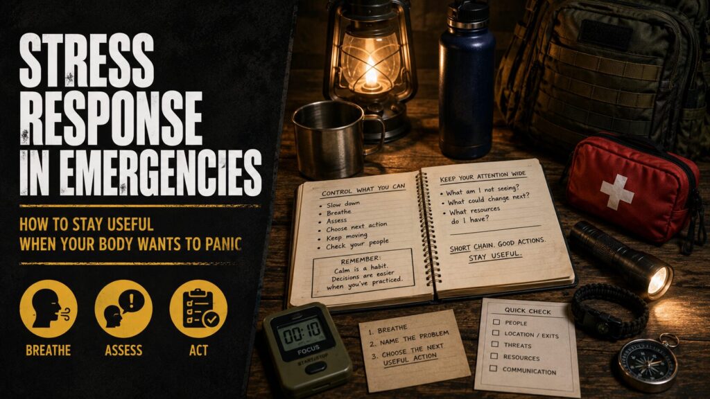 Stress Response in Emergencies