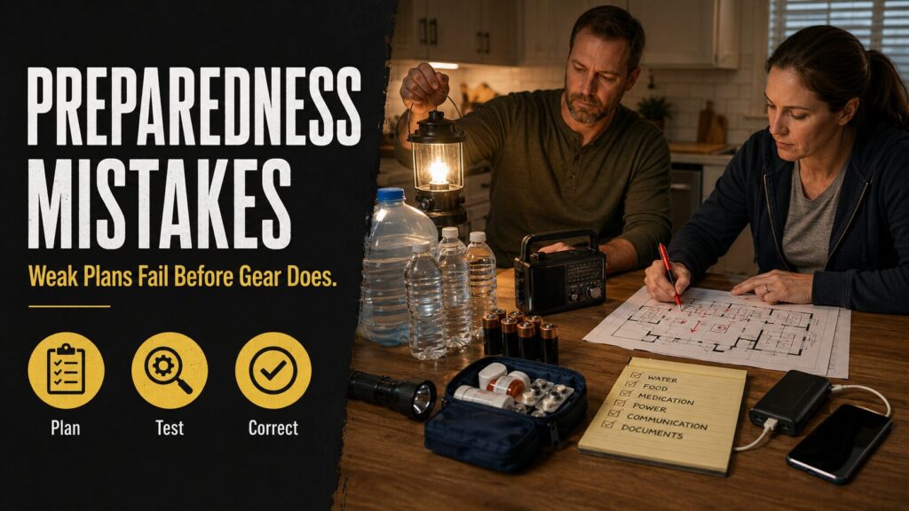 Preparedness Mistakes