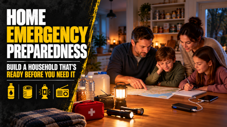 Home Emergency Preparedness: A Practical Household System