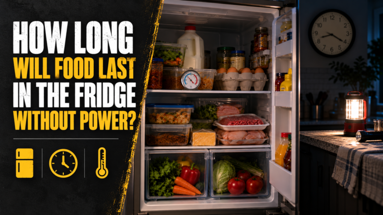 How Long Will Food Last in the Fridge Without Power?